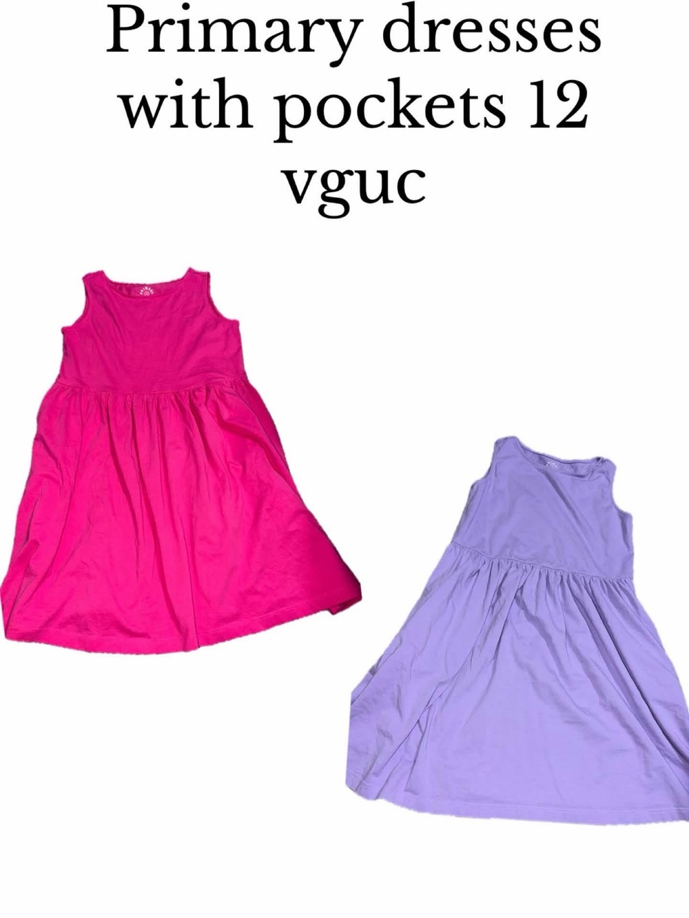 Primary size 12 dress bundle pink purple